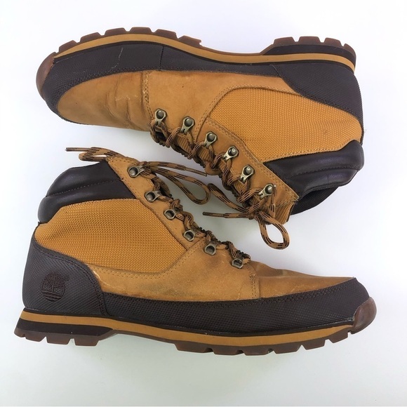 Timberland Earthkeepers Splitrock2 Hiker Euro Shoes Outdoor Size 10 Tan Wheat main image 8